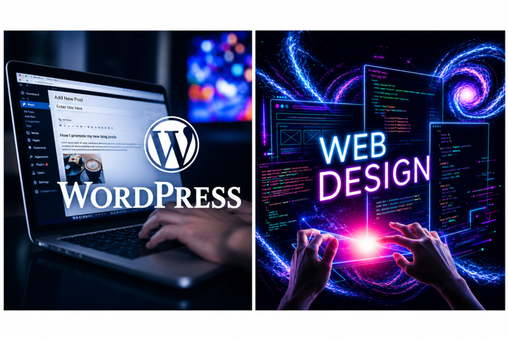 website designing training with wordpress